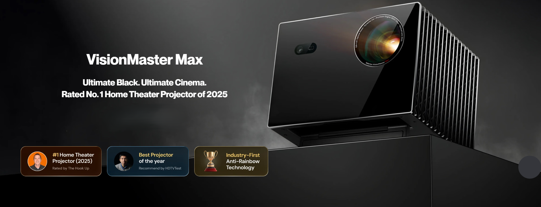Valerion VisionMaster Max (2024) — Record-Breaking Kickstarter Laser Projector 1 Valerion VisionMaster Max (2024) — Record-Breaking Kickstarter Laser Projector