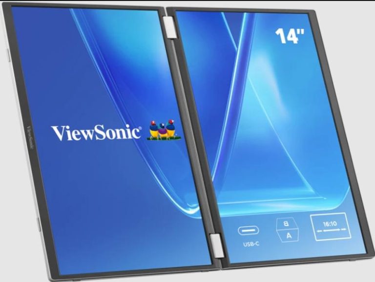 ViewSonic Pro AV showcase at InfoComm India 2026, featuring the LSC600WU-ST laser projector lineup