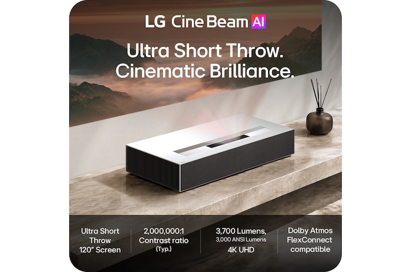 LG CineBeam HU925V: AI-Powered 4K UST Projector 10 LG CineBeam HU925V: AI-Powered 4K UST Projector